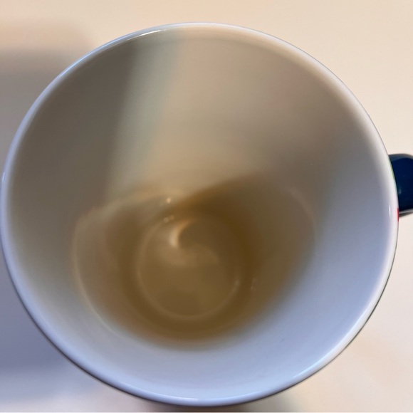 Starbucks Green Plaid 2020 Holiday release ceramic coffee mug 16oz - Picture 4 of 5